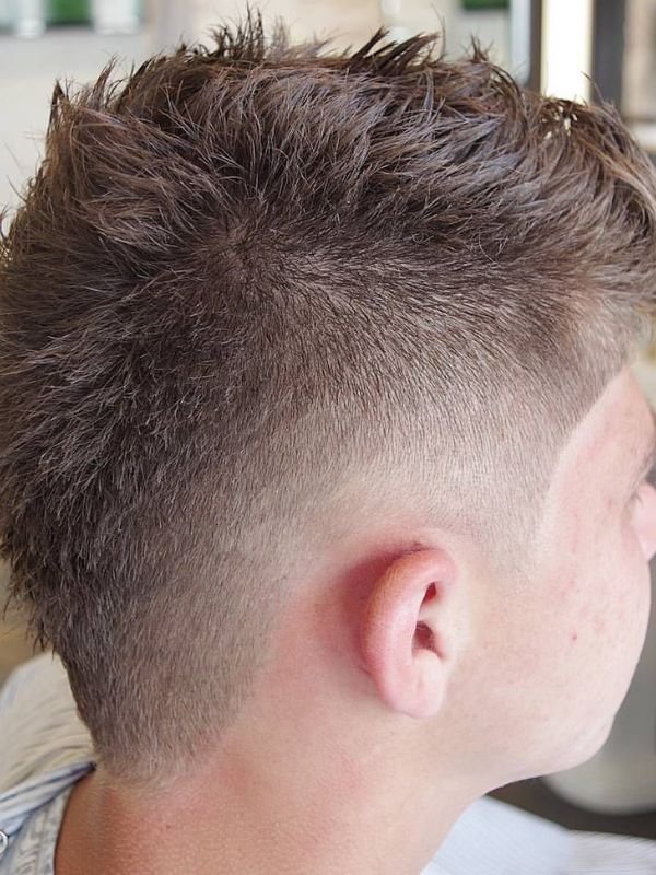 Burst Fade Mohawk Mullet Hybrid