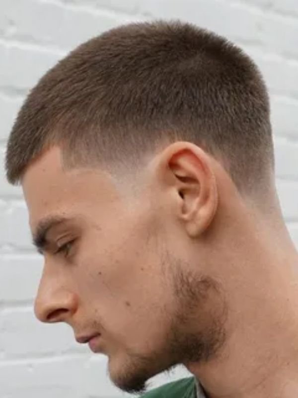 Classic Low Taper Fade Buzz Cut