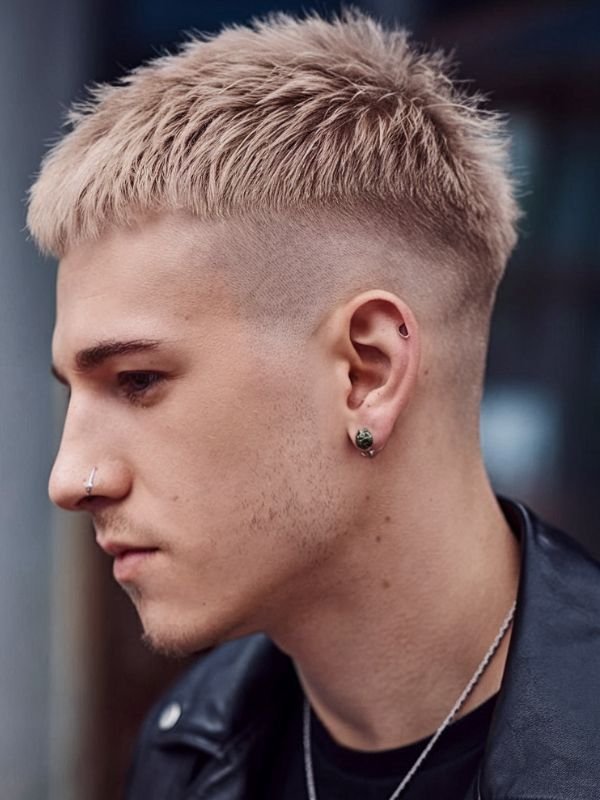 French Crop Low Taper Fade