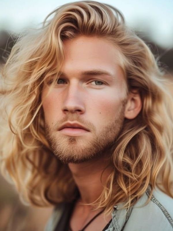 Long Messy Hair