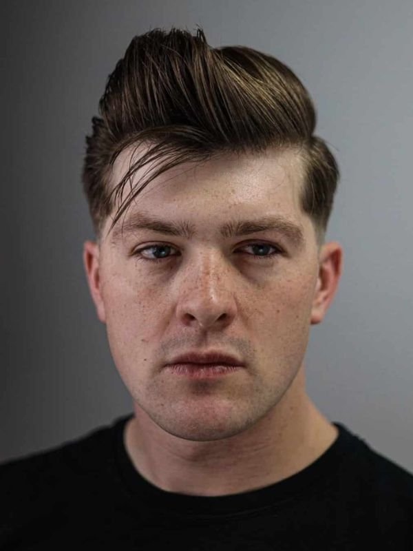 Messy Comb Over