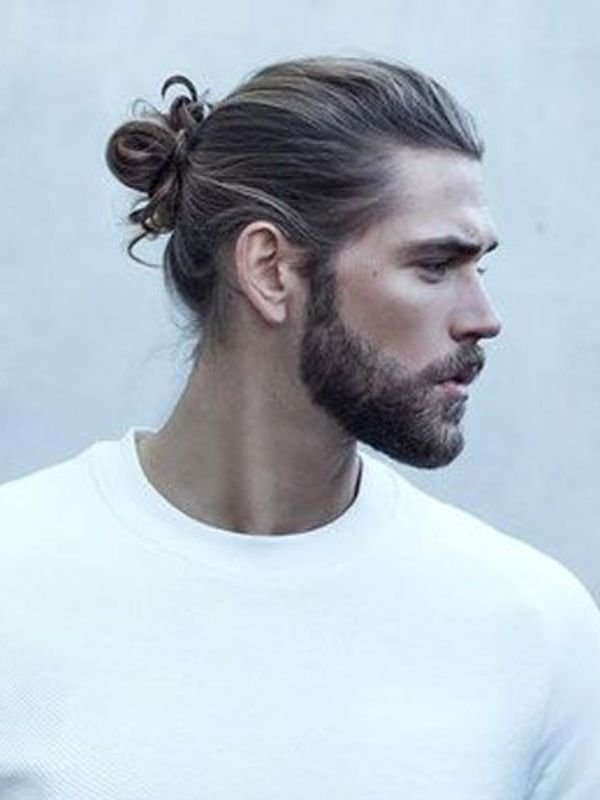 Messy Man Bun