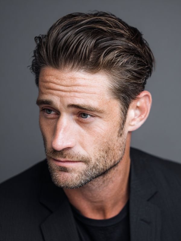 Messy Slick Back