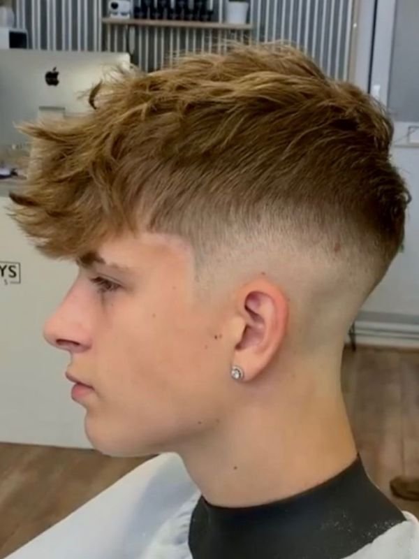 Messy Taper Fade