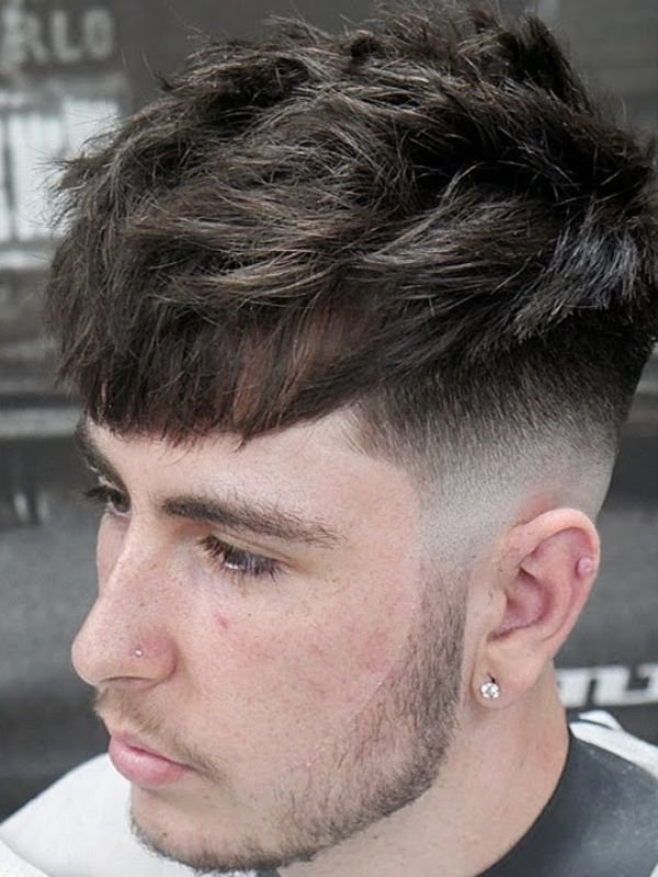 Modern Low Taper Fade Textured Crop Haircut