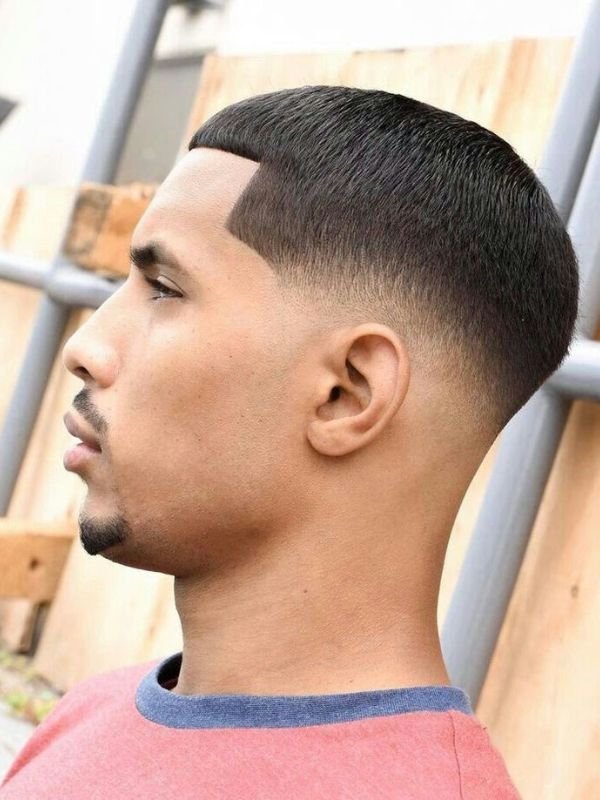 Professional Low Taper Fade Buzz Cut