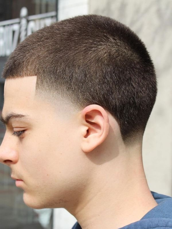 Skin Fade Low Taper Fade Buzz Cut