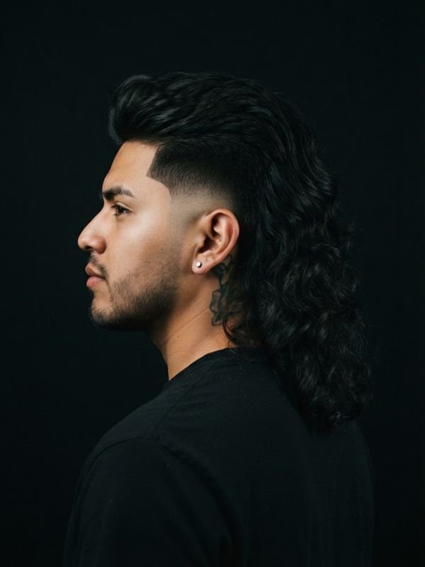 Low Taper Mexican Mullet
