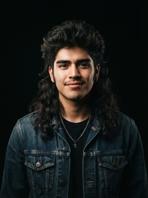 Mexican Mullet Haircut 80s