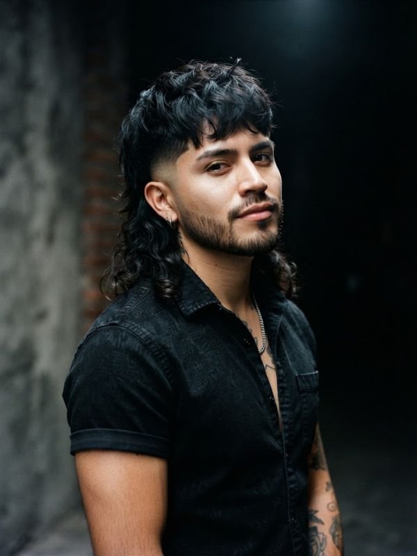 Modern Disconnected Mexican Mullet